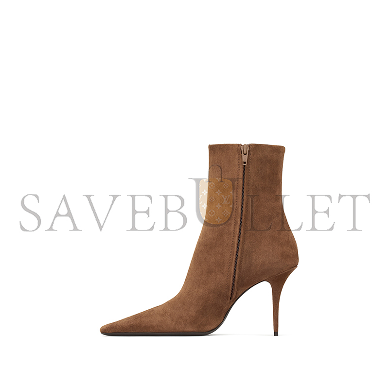 YSL ASHLEY BOOTIES IN SUEDE 80928427D002319